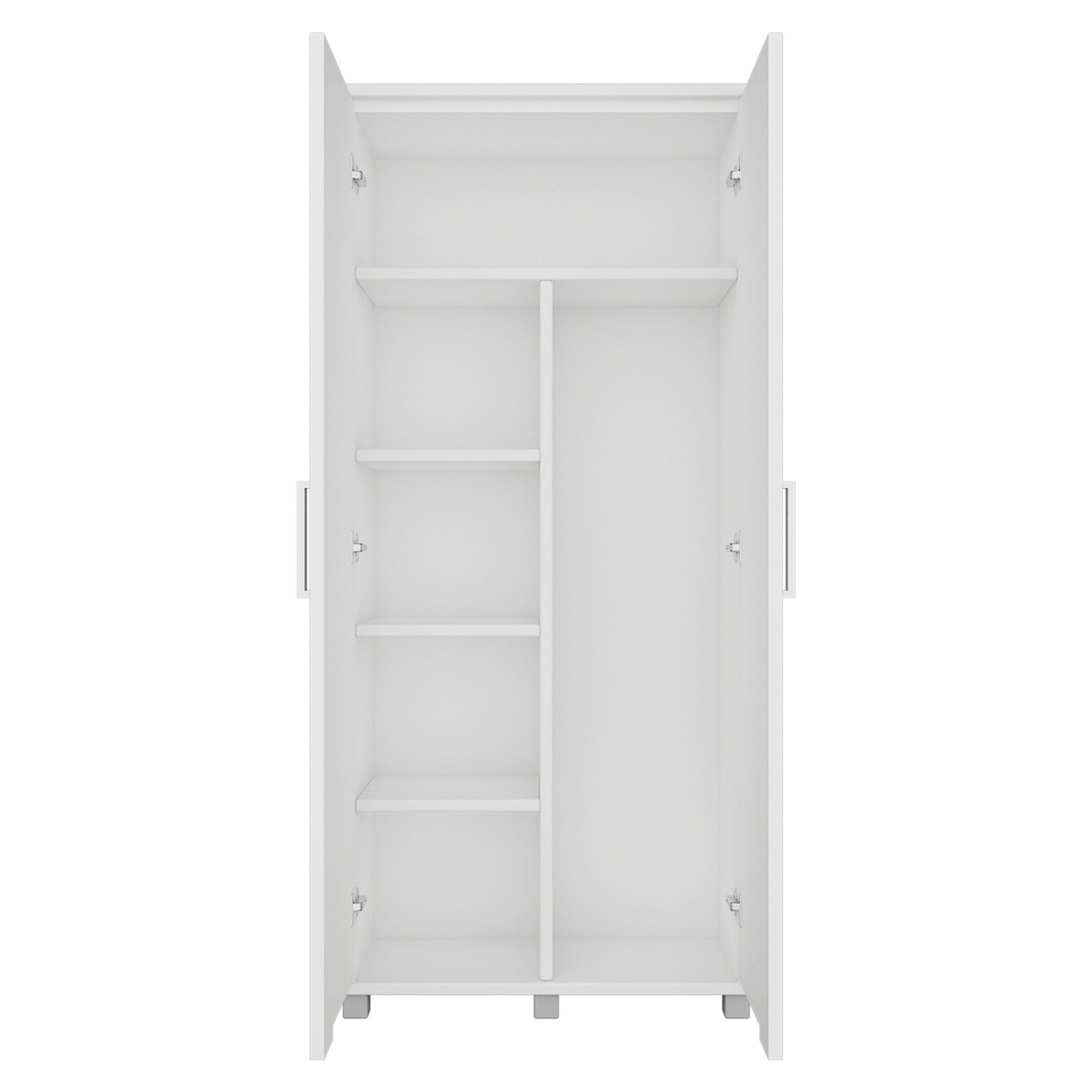 White store broom cupboard