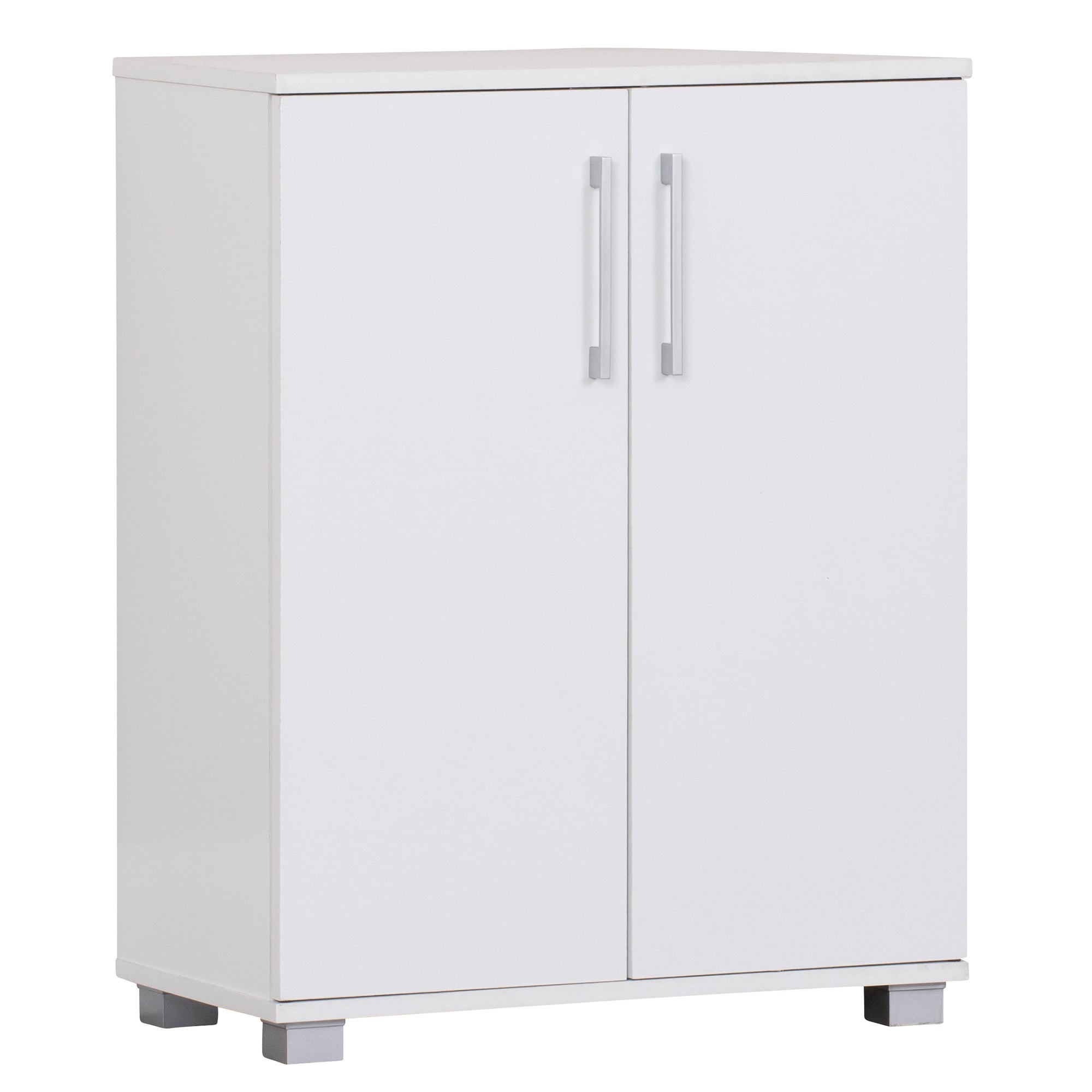57946M MultiPurpose Cupboard 2 Door w/Shelves Low Style Storage